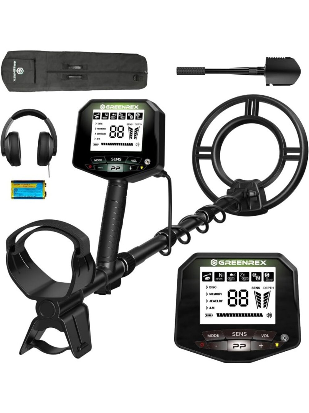 Metal Detector for Adults Professional, Waterproof Pinpoint, High Accuracy Gold